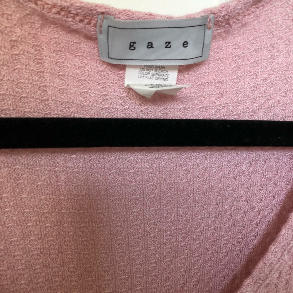 Blush Pink Sweater Top